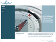 Tablet Screenshot of compassmanagement.net